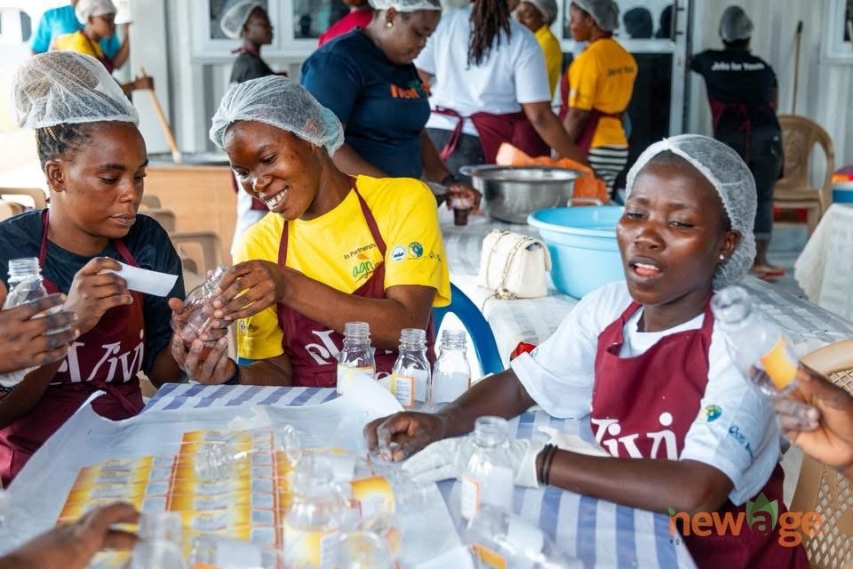 Community training session